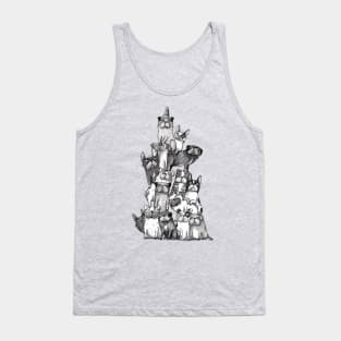 Bully-Stapel I Bully-Pyramid I Bulldogs I Pugs I Boston Terrier Tank Top